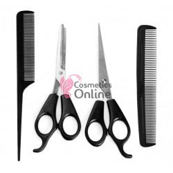 Set pentru tuns SFC10 cu foarfeca de Tuns si  Filat + piepteni